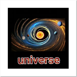 nice universe art Design. Posters and Art